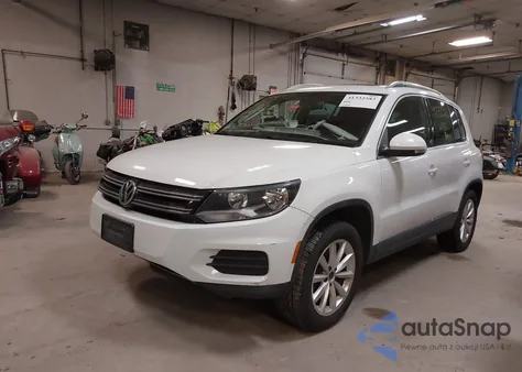 2017 Volkswagen Tiguan 2.0T Wolfsburg Edition from USA, damaged, VIN WVGRV7AX3HK000874